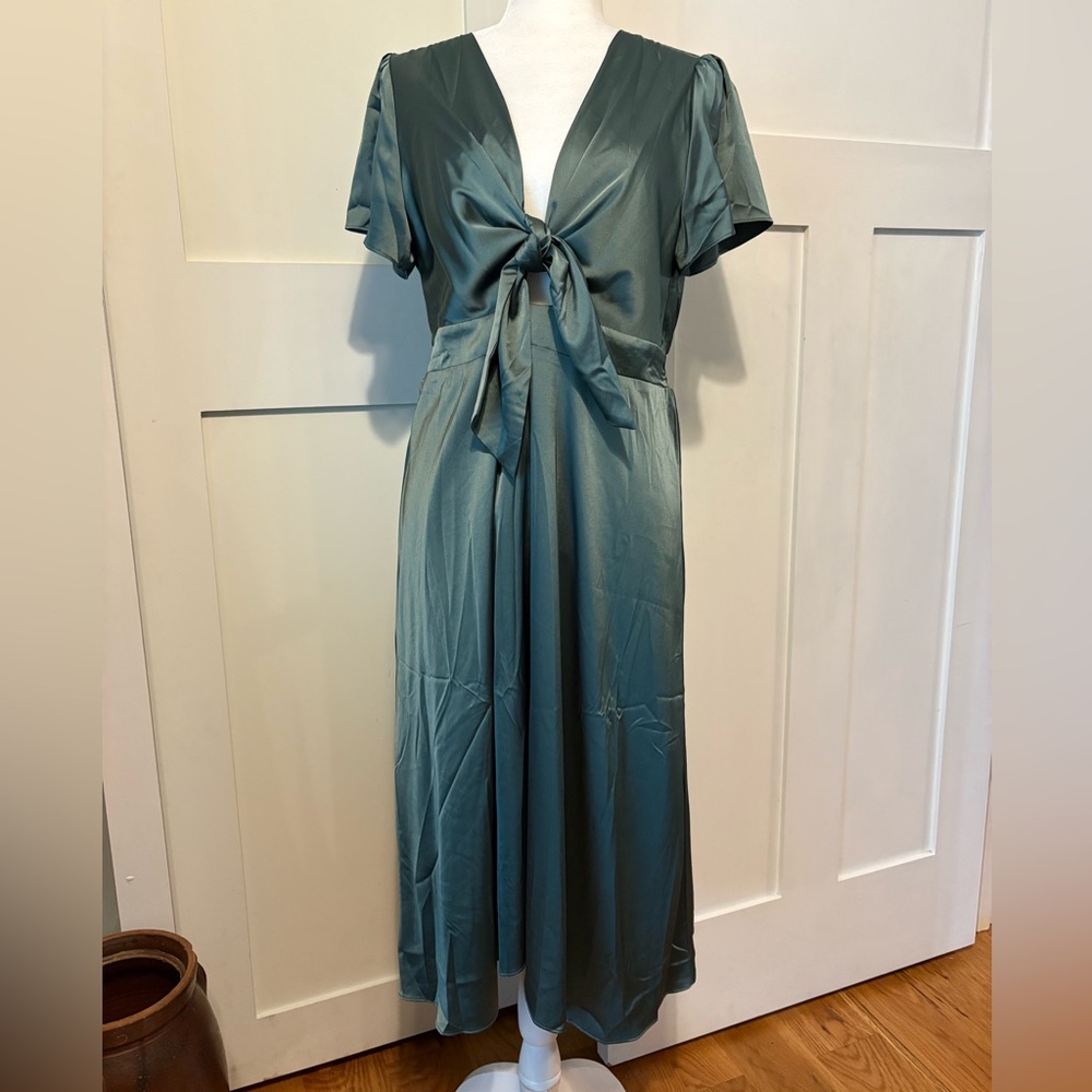 Baltic Born Teal Midi Dress